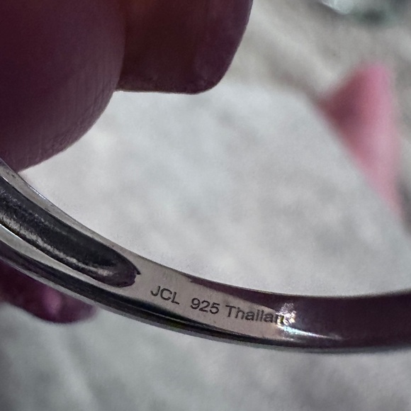 Tanzanite & Sterling Silver Ring Size 7 - Picture 10 of 12